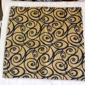 Pillow cover. Handcrafted. Designed to fit pillow insert.